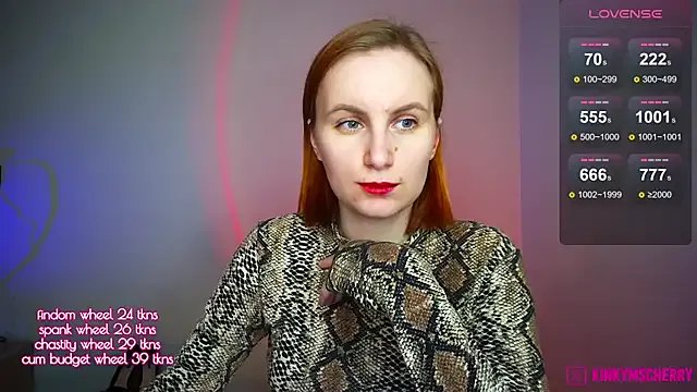 KinkyMissCherry on StripChat 